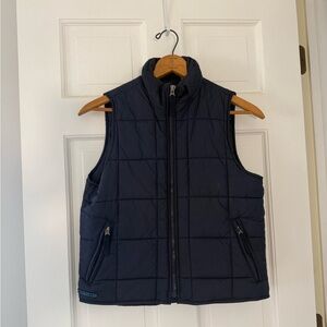 Abercrombie & Fitch Navy Quilted/Puffer Vest